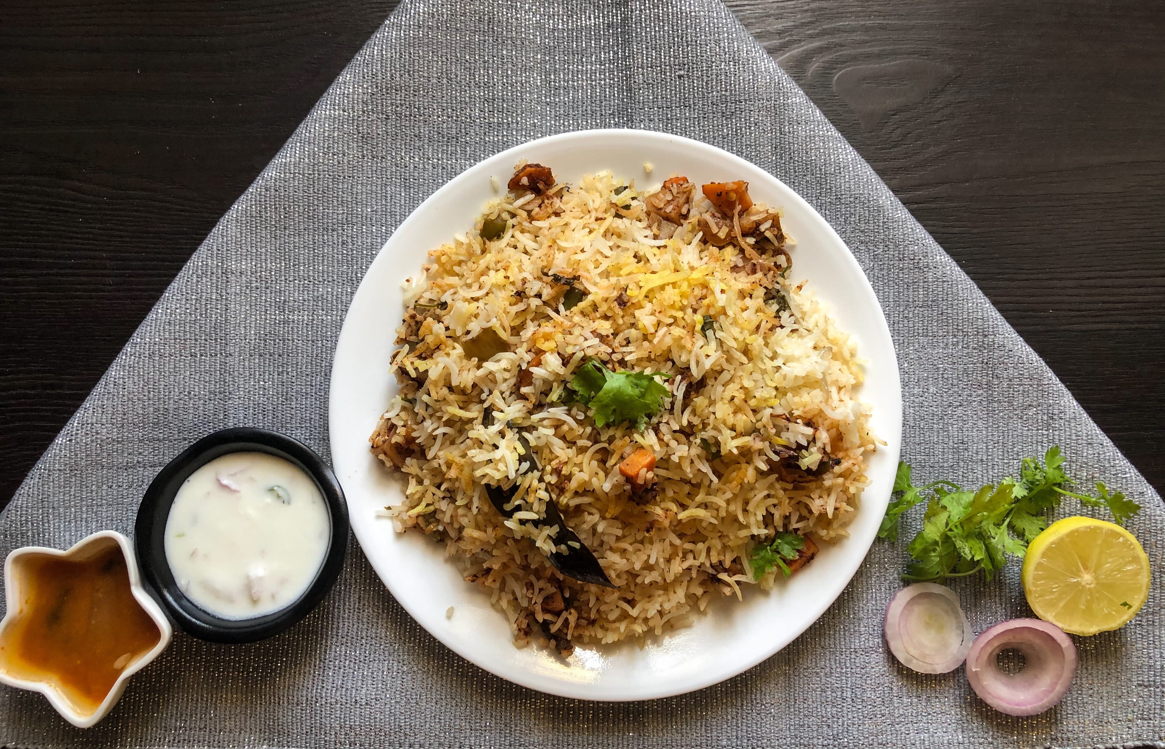 Hyderabadi Kacchi Biryani — India