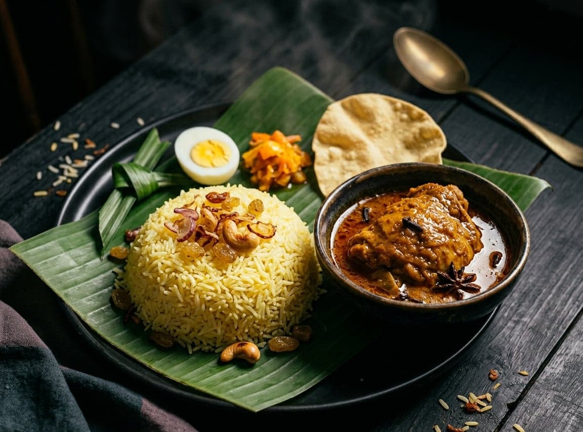 Malaysian Nasi Briyani Ayam — Malaysia & Singapore